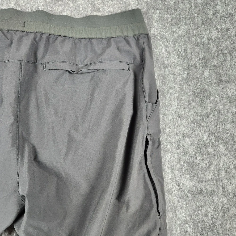 The North Face Paramount Convertible Pants Men 36 Grey Hiking Outdoor Zip Off